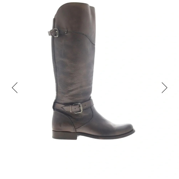 FRYE Women's Phillip Riding Boot Chocolate Brown Soft Vintage Leather | Size 7.5 - Picture 2 of 8